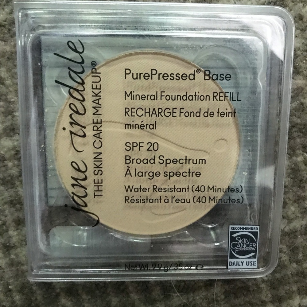 Jane iredale purepressed mineral foundation refill
